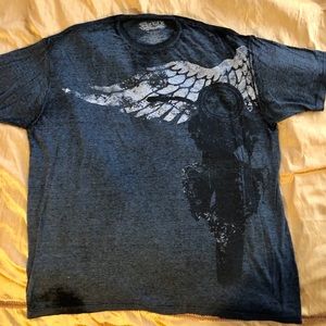 Cool Motorcycle T-Shirt by Helix Size XL